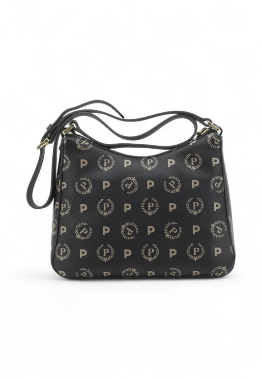 POLLINI Borsa Tracolla Donna Nero Beige TE8545PP0NQ2D00A-AI26