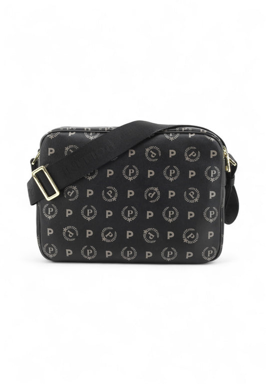 POLLINI Borsa Tracolla Donna Nero Beige TE8402PP02Q2C00A-AI26