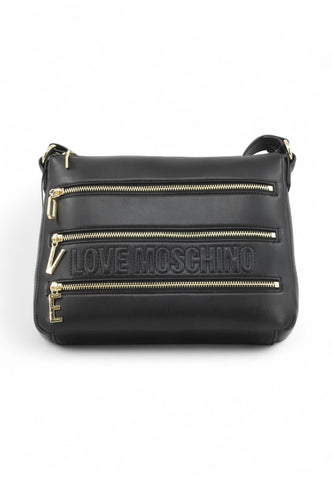 LOVE MOSCHINO Borsa Tracolla Donna Nero Oro JC4343PP0NKA0000-AI26