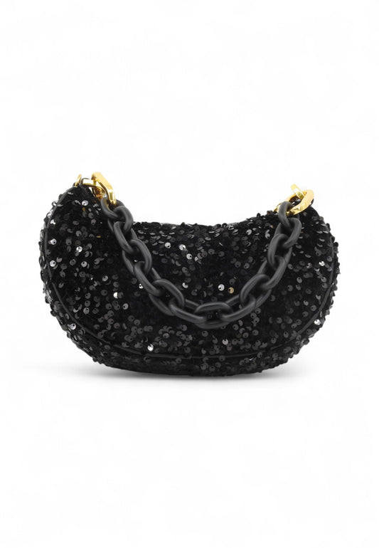 JUICY COUTURE Borsa A Mano Donna Nero Paillettes BIJL58973WZC000-AI26-000