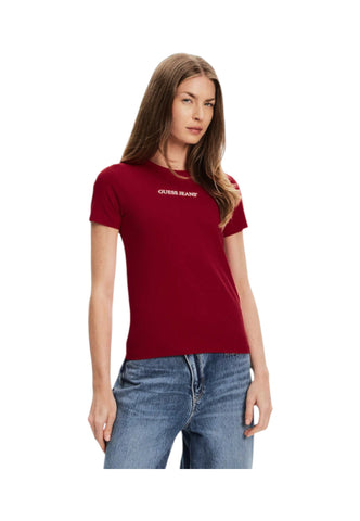 GUESS T-Shirt Donna Bordeaux W4YI01J1314-AI26-G5M3