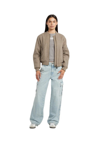 GUESS Giacca Bomber Donna Beige W5BL14W1482-AI26-H187