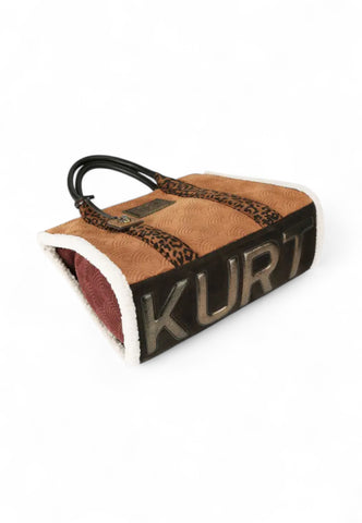 KURT GEIGER Borsa A Mando Donna Marrone Beige 5033548219-AI26