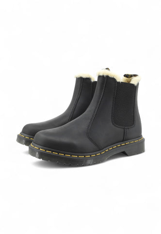 DR. MARTENS 2976 Leonore Burnished Wyoming Stivaletti Donna Nero 21045001-AI26