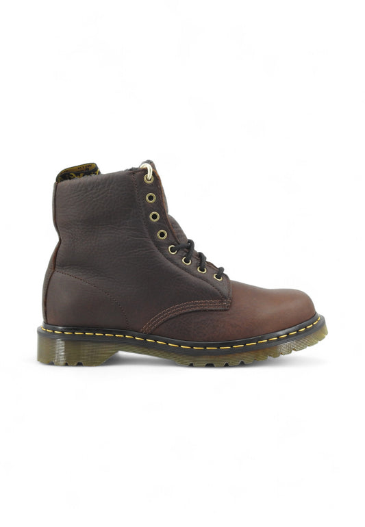 DR. MARTENS 1460 Pascal Wl Dark Brown Grizzly Anfibi Uomo Marrone 31873201-AI26