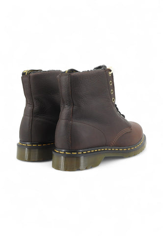 DR. MARTENS 1460 Pascal Wl Dark Brown Grizzly Anfibi Uomo Marrone 31873201-AI26
