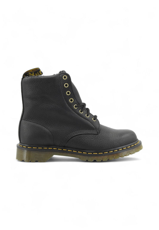 DR. MARTENS 1460 Pascal Wl Black Grizzly Anfibi Uomo Nero 31873001-AI26