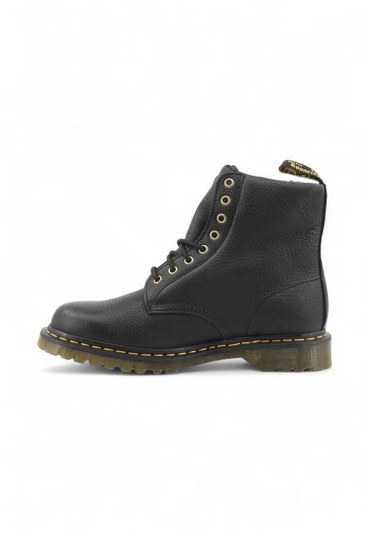 DR. MARTENS 1460 Pascal Wl Black Grizzly Anfibi Uomo Nero 31873001-AI26