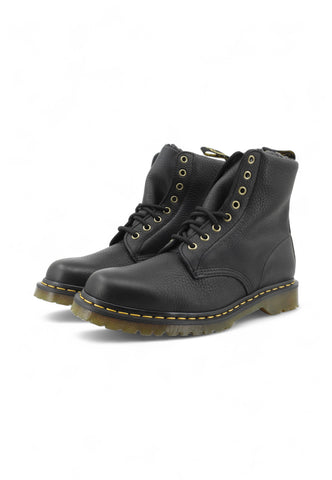 DR. MARTENS 1460 Pascal Wl Black Grizzly Anfibi Uomo Nero 31873001-AI26