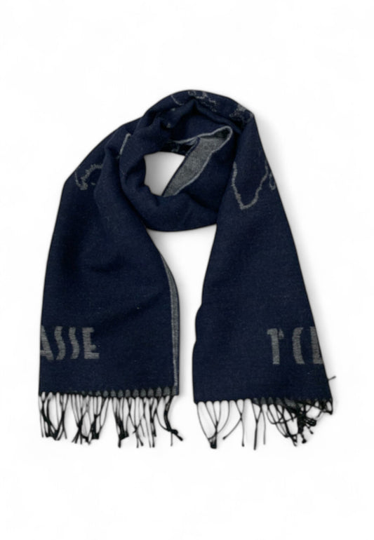 ALVIERO MARTINI Sciarpa Donna Blu Grigio S6061803-AI26-0167