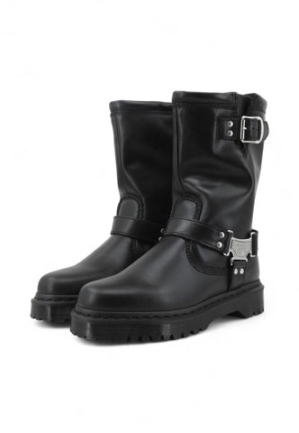 DR. MARTENS Anistone Hi Black Wanama Stivali Donna Nero 32199001-AI26