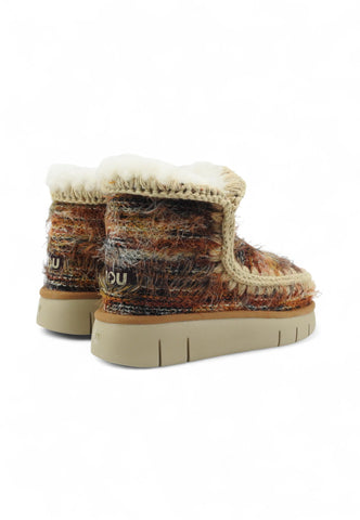 MOU Eskimo 18 Bounce Wool Stivaletti Marrone Beige Arancione MU.FW531017K-AI26-SHCUE