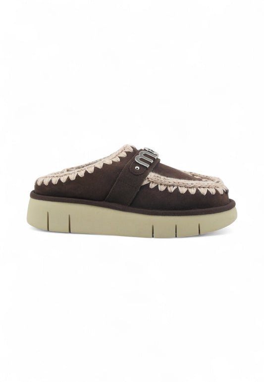 MOU Bounce Clog Sabot Donna Marrone MU.FW531001A-AI26-MOCHA