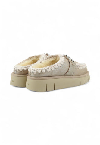 MOU Bounce Clog Sabot Donna Beige Oro MU.FW531001B-AI26-STME