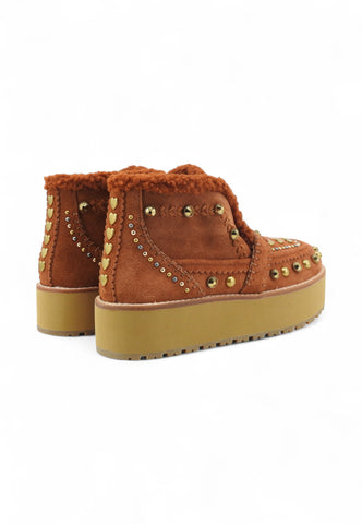 KURT GEIGER Stivaletti Donna Marrone Borchie 4993936029-AI26