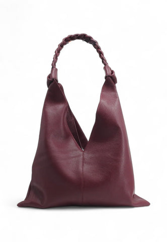 VIA MILANO 21 Elena Borsa Shopper Donna Bordeaux ELENABO-AI26