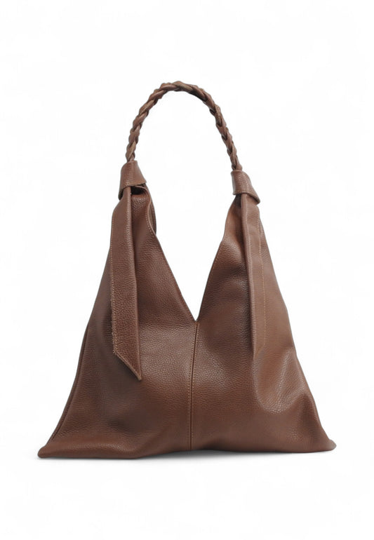 VIA MILANO 21 Elena Borsa Shopper Donna Marrone ELENAMCO-AI26