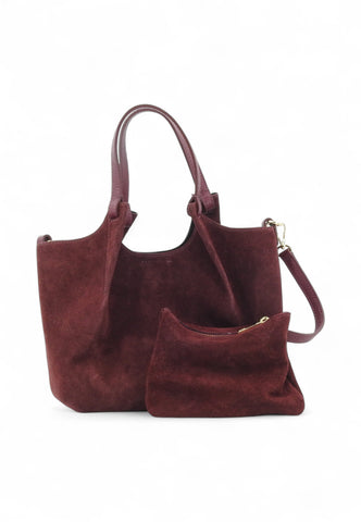 VIA MILANO 21 Eva Borsa A Mano Donna Bordeaux EVABO-AI26