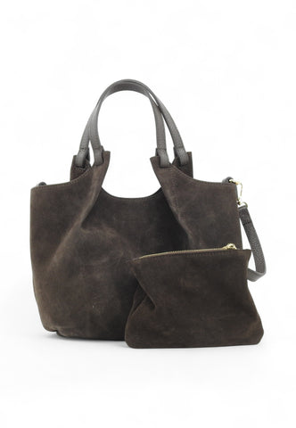 VIA MILANO 21 Eva Borsa A Mano Donna Marrone EVATDM-AI26