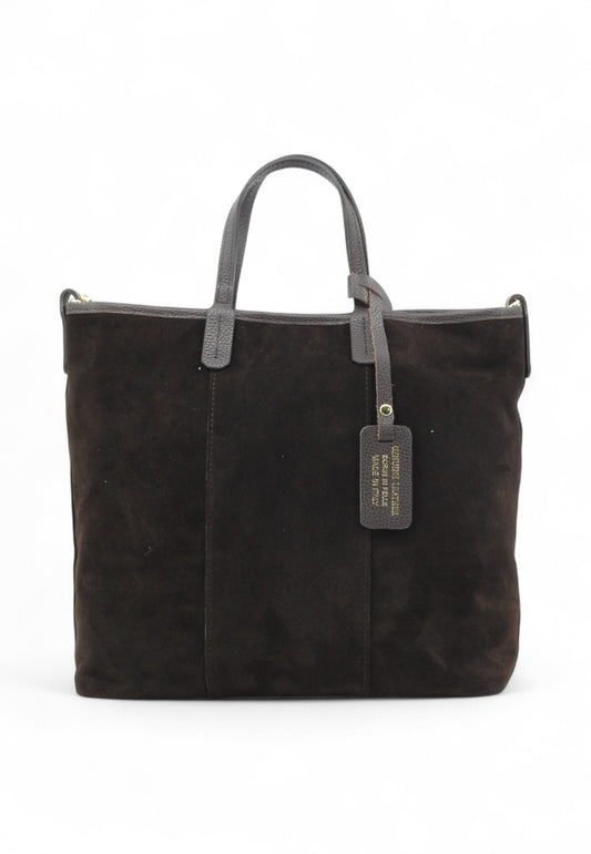 VIA MILANO 21 Iris Borsa A Mano Donna Marrone IRISTDM-AI26