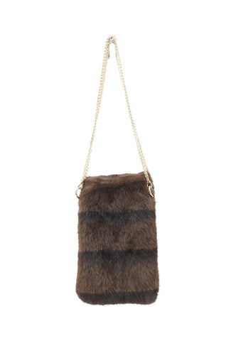 VIA MILANO 21 Olivia Borsa Tracolla Donna Marrone Nero OLIVIATDM-AI26