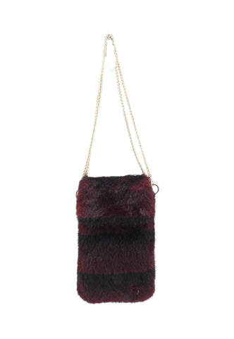 VIA MILANO 21 Olivia Borsa Tracolla Donna Bordeaux Nero OLIVIABON-AI26