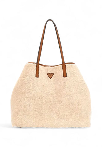 GUESS Borsa Shopper Donna Bianco Marrone HWWG9514290-AI26-NTC