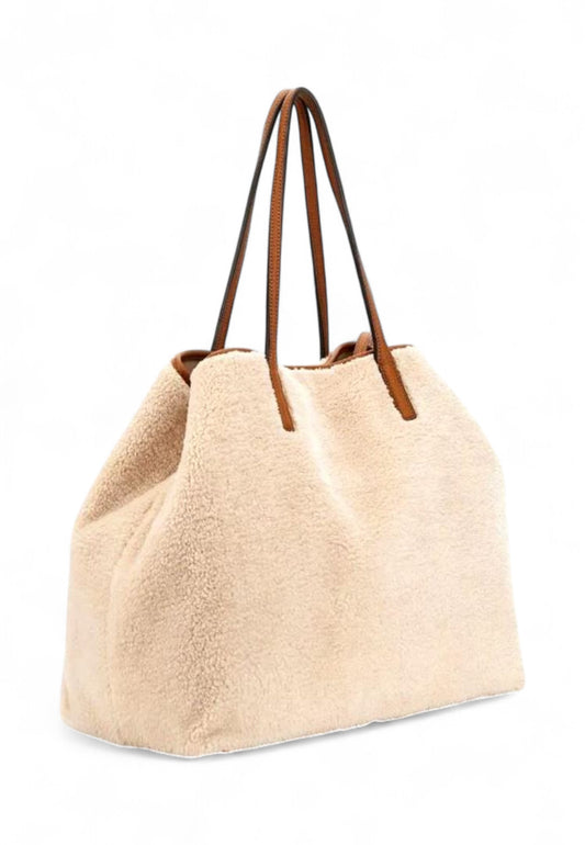 GUESS Borsa Shopper Donna Bianco Marrone HWWG9514290-AI26-NTC