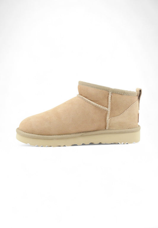 UGG W Classic Ultra Mini II Stivaletti Donna Beige W116109-SAN-AI26