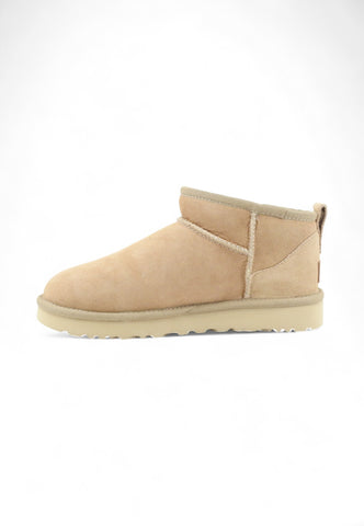 UGG W Classic Ultra Mini II Stivaletti Donna Beige W116109-SAN-AI26