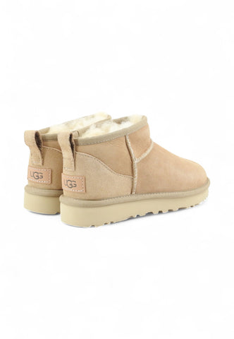UGG W Classic Ultra Mini II Stivaletti Donna Beige W116109-SAN-AI26