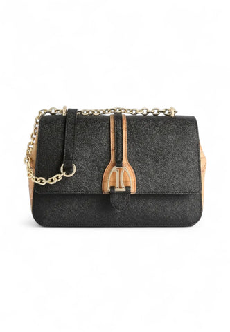 ALVIERO MARTINI Borsa Tracolla Donna Nero Beige LD57T407-AI26-0001