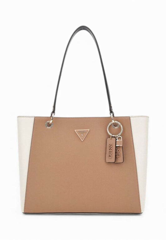 GUESS Borsa Shopper Donna Beige Bianco HWZG9672250-AI26-TNM