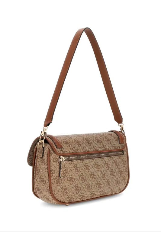 GUESS Borsa A Spalla Donna Marrone Beige HWSG7993200-AI26-LTL