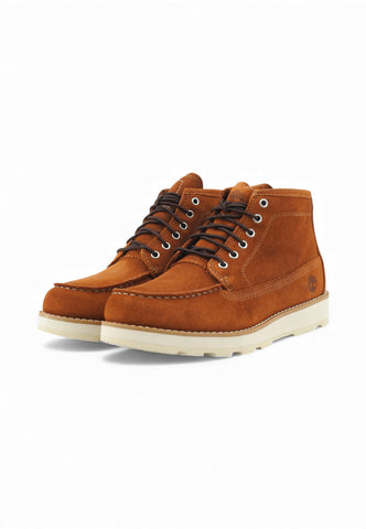TIMBERLAND Britton Mills Mid Lace Up Chukka Stivaletti Uomo Marrone TB0A6CEPEIZ1-AI26