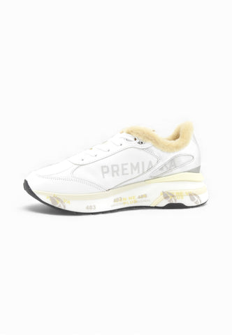 PREMIATA Sneakers Donna Bianco Argento MOERUND-AI26-VAR7798M