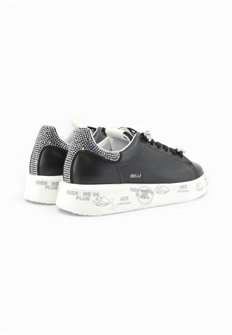 PREMIATA Sneakers Donna Nero Strass BELLE-AI26-VAR7810K