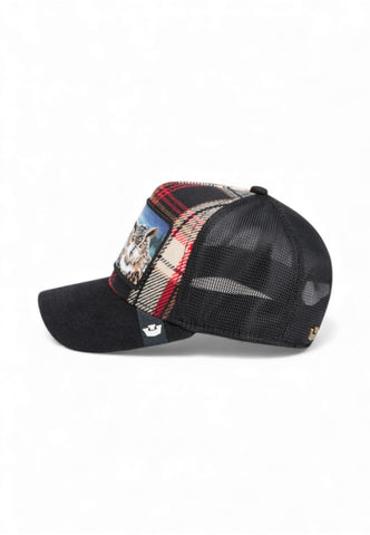 GOORIN BROS Cappello Trucker Night Owl Nero Rosso 101-2310-PLAID-AI26