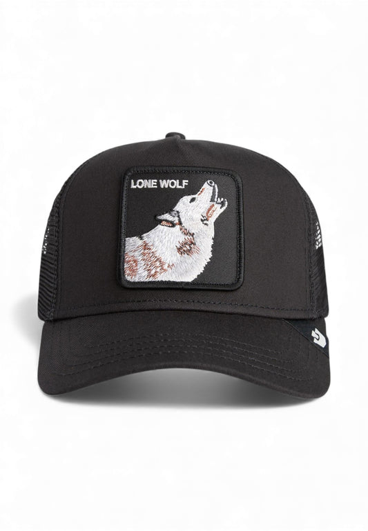 GOORIN BROS Cappello Trucker Lone Wolf Nero 101-2449-VOI-AI26