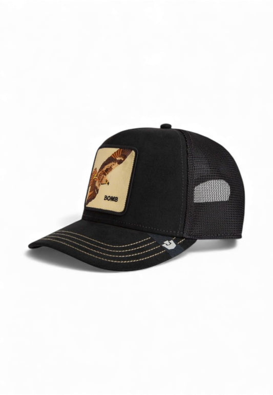 GOORIN BROS Cappello Trucker Bomb Nero Oro 101-2533-VOI-AI26