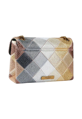 KURT GEIGER Borsa Tracolla Donna Oro Argento Strass 5375465609-PE26