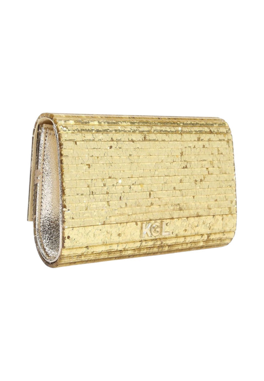 KURT GEIGER Borsa Tracolla Donna Oro Paillettes 8764061979-PE26