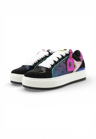 KURT GEIGER Sneakers Donna Nero Viola 493309109-PE26
