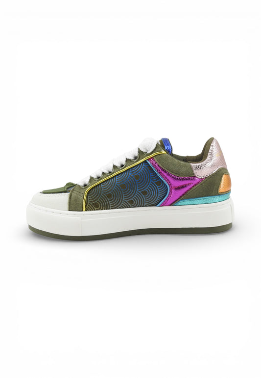 KURT GEIGER Sneakers Donna Verde Multicolor 493375109-PE26