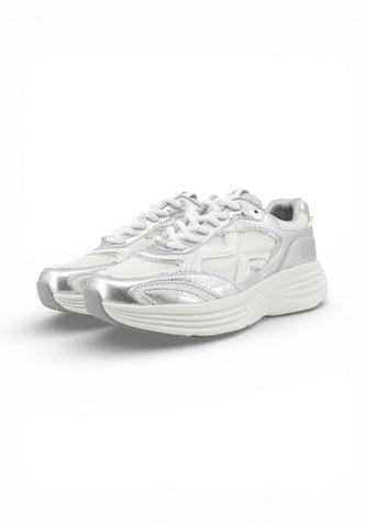 ALEXANDER SMITH Sneakers Donna Argento Bianco SXBDSMW-9802-SLV-PE26