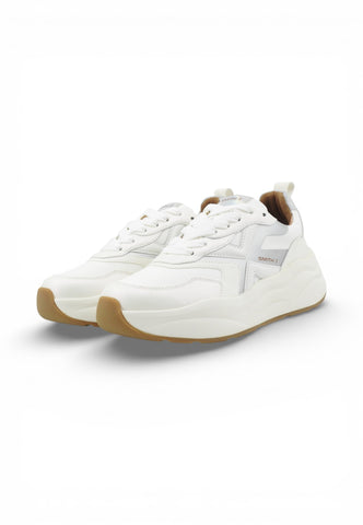 ALEXANDER SMITH Sneakers Donna Bianco Argento SXBDHZW-8036-IWT-PE26