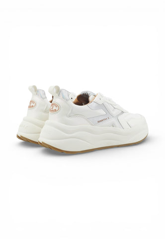 ALEXANDER SMITH Sneakers Donna Bianco Argento SXBDHZW-8036-IWT-PE26