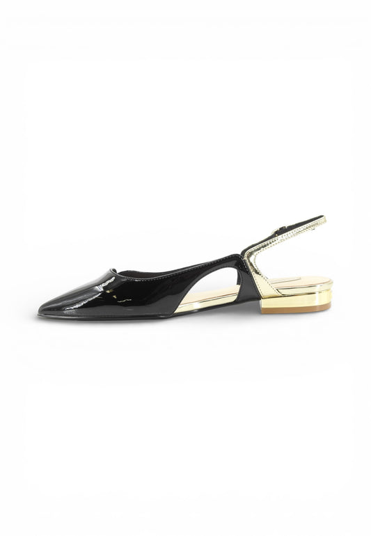 LIU JO Ballerine Donna Nero Oro SA6029EX342S1189-PE26