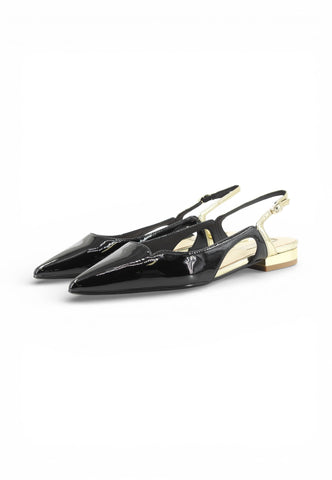 LIU JO Ballerine Donna Nero Oro SA6029EX342S1189-PE26