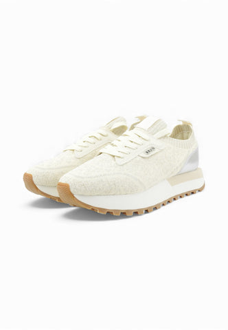 LIU JO Sneakers Donna Bianco Argento Glitter BA6067TX525S1400-PE26